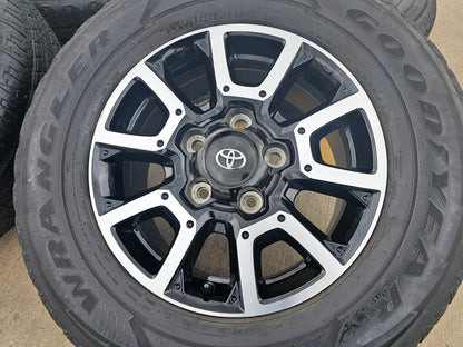 18" Toyota Tundra Sequoia TRD PRO black OEM wheels rims 5x150 tires 75157