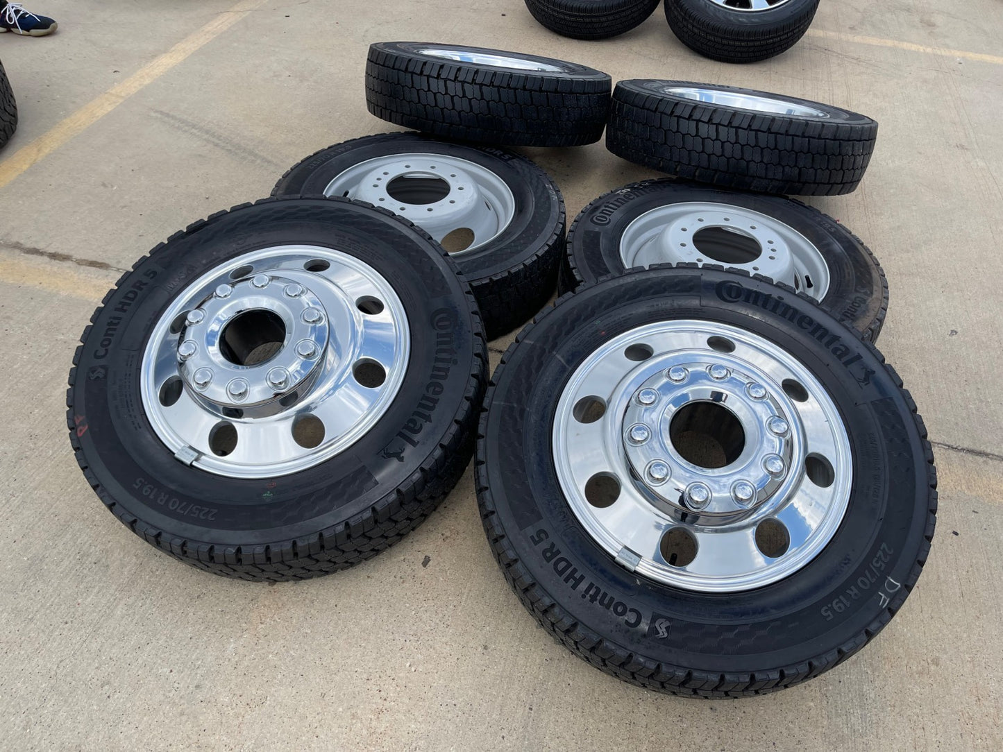 19.5" Ford F-450 Dually F-550 rims wheels RAM 4500 OEM 10x225 2025 2026 2027 SET