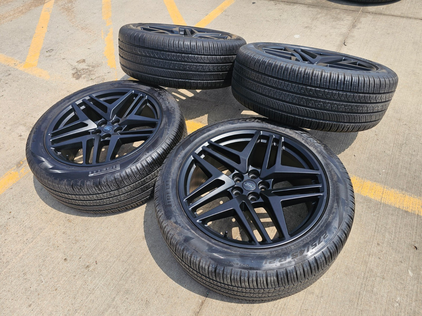 21" Ford Explorer ST OEM rims wheels Lincoln Aviator 2024 2025 2026