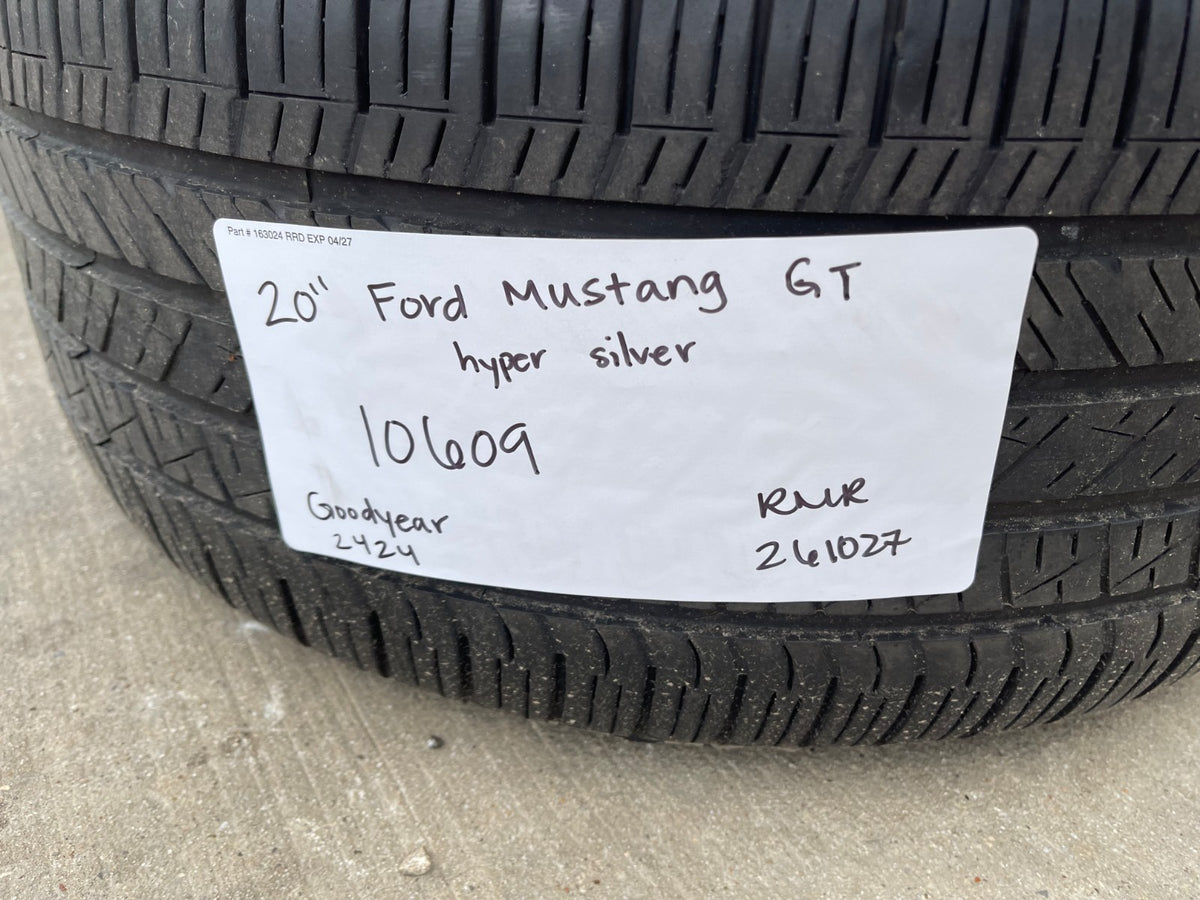 20" Ford Mustang GT OEM 10609 wheels rims 2021 2022 2023 2024 2025 2026 2027 SET