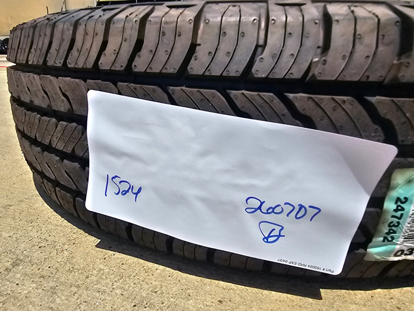 (1) 245/75/17 Ironman All Country H/T tire 245/75R17 M+S 121S LT 10 ply LRE NEW