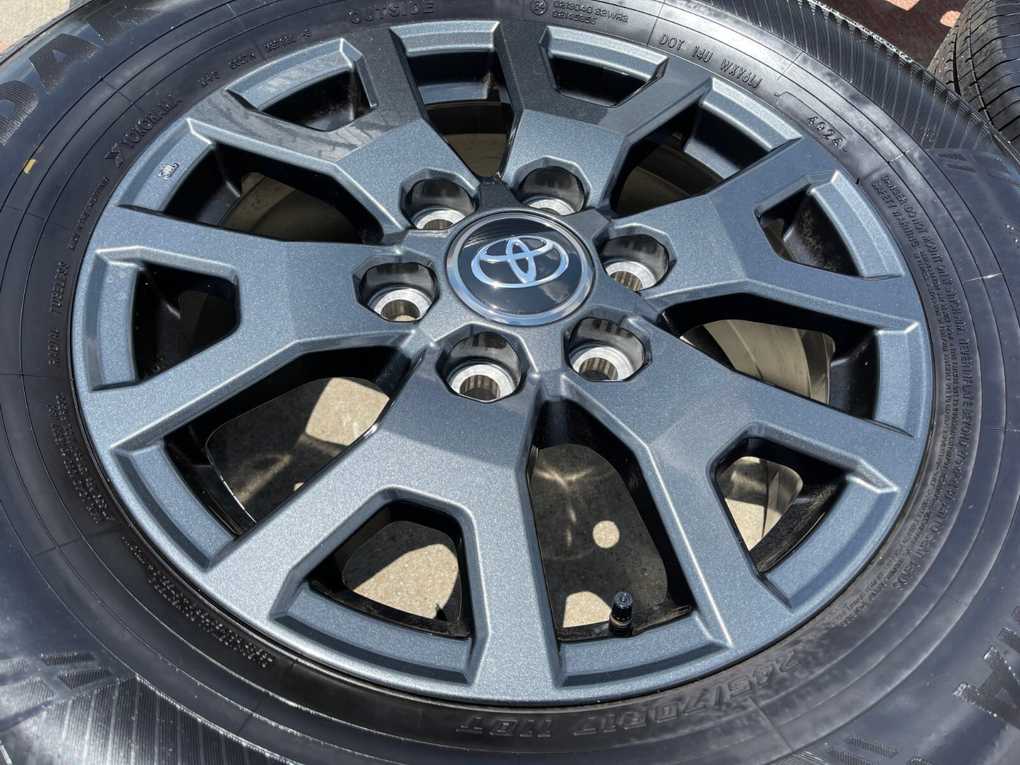 17" Toyota Tacoma 4Runner TRD OEM 10637 94254 wheel rim single 2025 2026 NEW