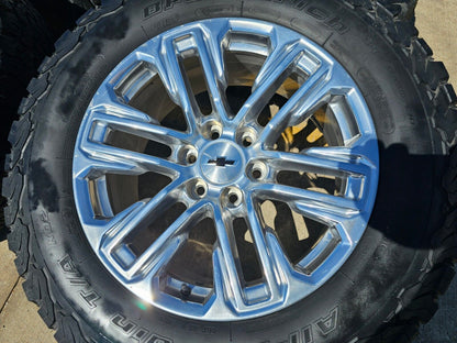 20" Chevy Tahoe Silverado GMC Yukon Sierra OEM 2120 14024 wheels rims BFG