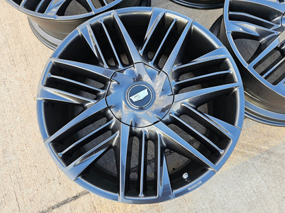 NEW 24" Cadillac Escalade IQ Deep Space EV OEM SET wheels rims Hummer 2025-2027