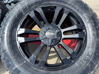 20" MB TKO Ford F-150 rims wheels Expedition NITRO 33"