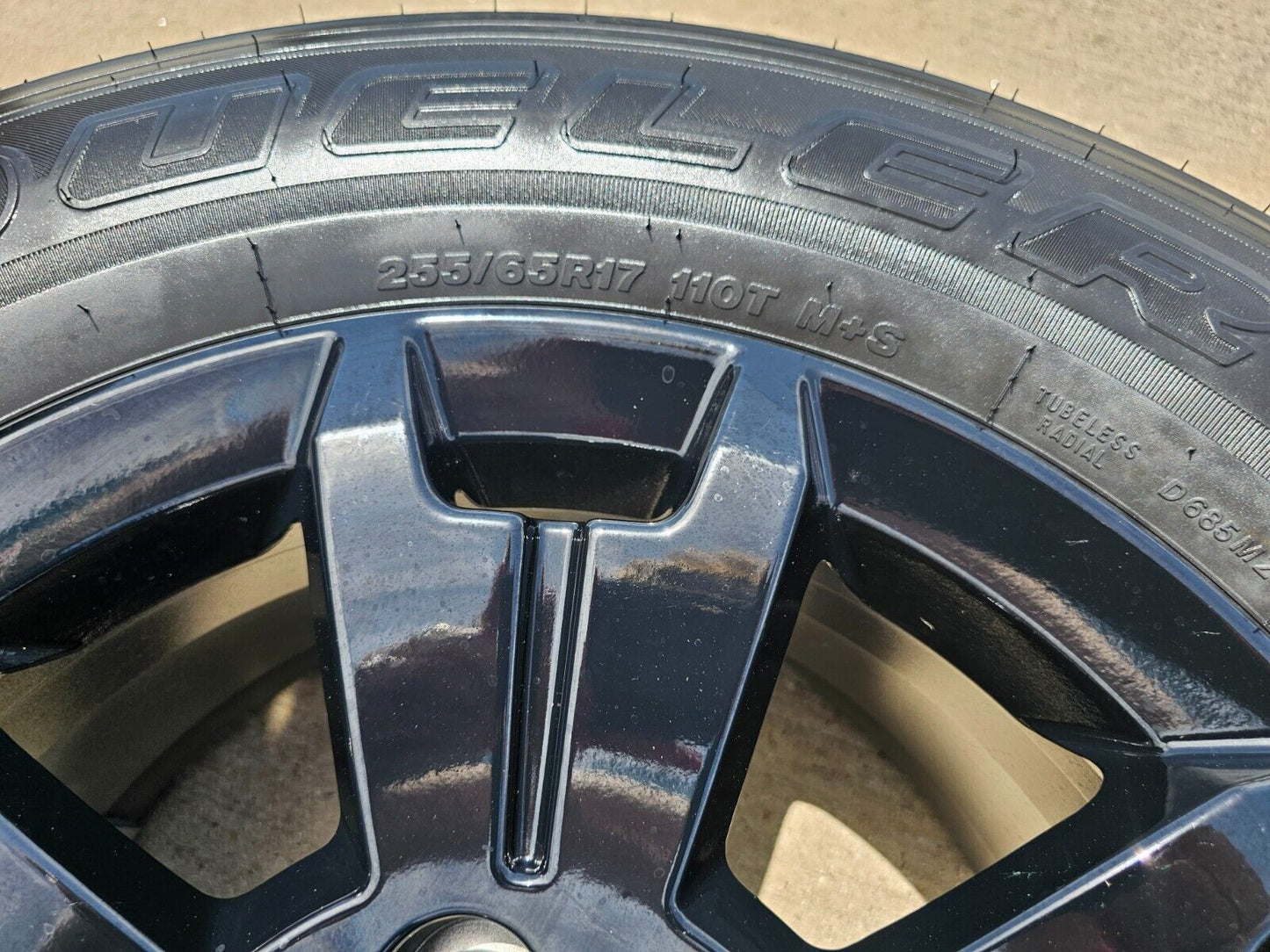 17" Chevy Colorado GMC Canyon OEM Black 5672 wheels rims tires NEW