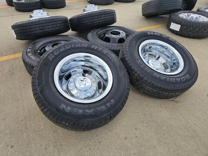 17" Dodge Ram 3500 Dually Laramie 8x200 wheels rims 2703 2704 OEM 2024 2025