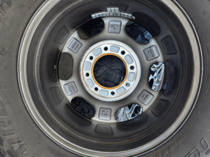 18" Ford F-250 F-350 Lariat FX-4 OEM black 10479 wheels rims 2025 2026 BFG 34"