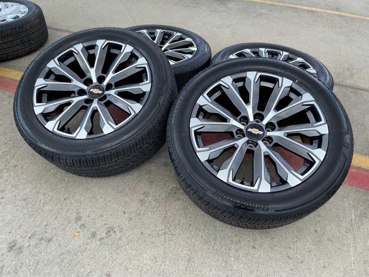 22" Chevy Tahoe Silverado Suburban OEM wheels rims 2023 2024 2025 2026 2027 NEW