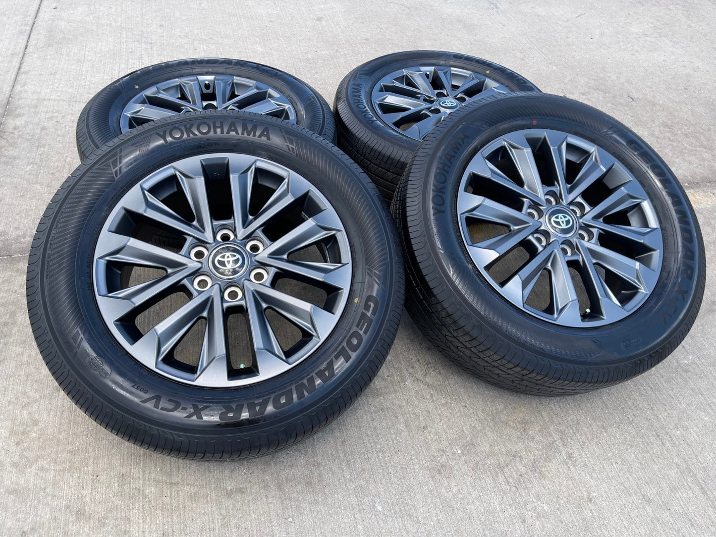 20" Toyota Land Cruiser OEM wheels rims 94057 Tundra Sequoia 2024 2025 2026 NEW