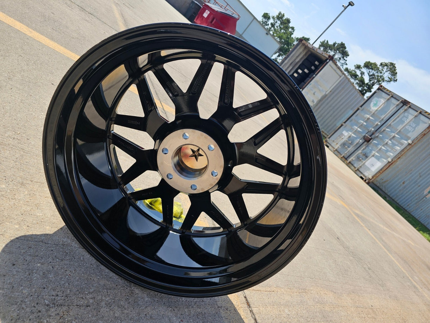 (1) 22x10 22" American Force AC001 Rush Ford F-150 Expedition rim wheel -18 NEW