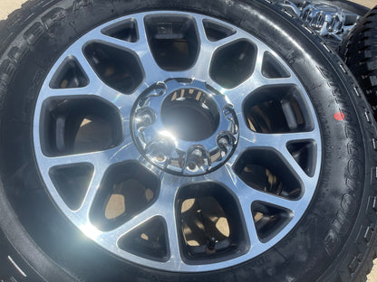 20" Ford F-250 F-350 OEM Lariat wheels rims 10292 tires SET BRIDGESTONE A/T
