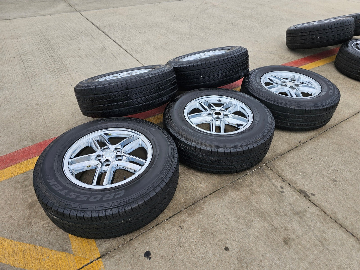 18" Land Rover DEFENDER Range OEM 72165 wheels rims 2004 2005 2006 2022 2023