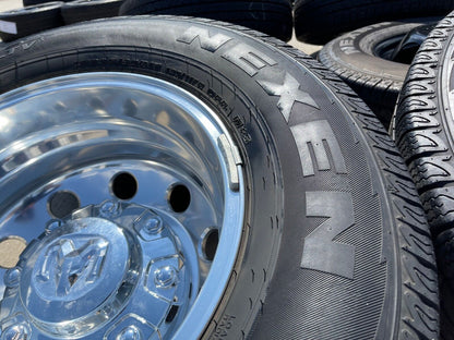 17" Dodge Ram 3500 Dually Laramie 8x200 wheels rims 2701 2702 OEM 2022 2023 2024