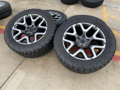 20" Dodge Ram 1500 OEM 94059 Laramie wheels rims 68583860AA TOYO A/T3