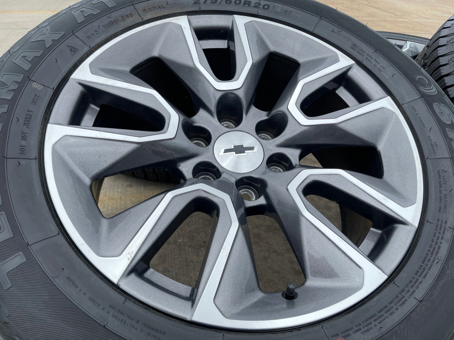 20" Chevy Silverado 1500 Tahoe Suburban OEM 5915 5916 SET wheels rims 2005-2027