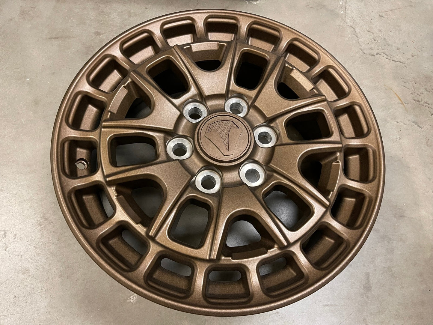 18" Toyota Tundra TRD OEM BRONZE T Force wheel rim Sequoia 2024 2025 NEW