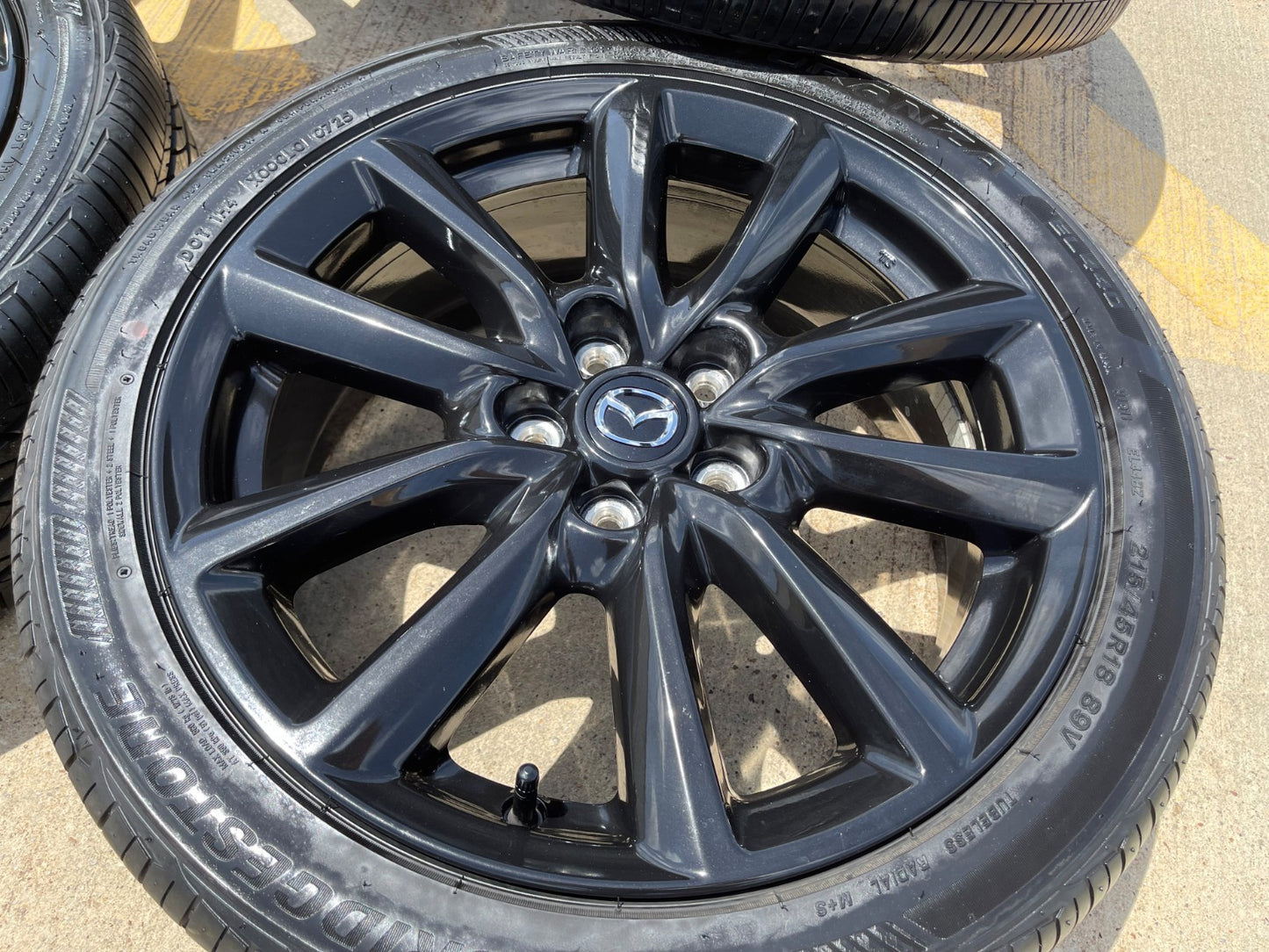18" Mazda 3 2 5 OEM rims wheels 64971 CX-3 SET 2024 2025 2026 2027 SET