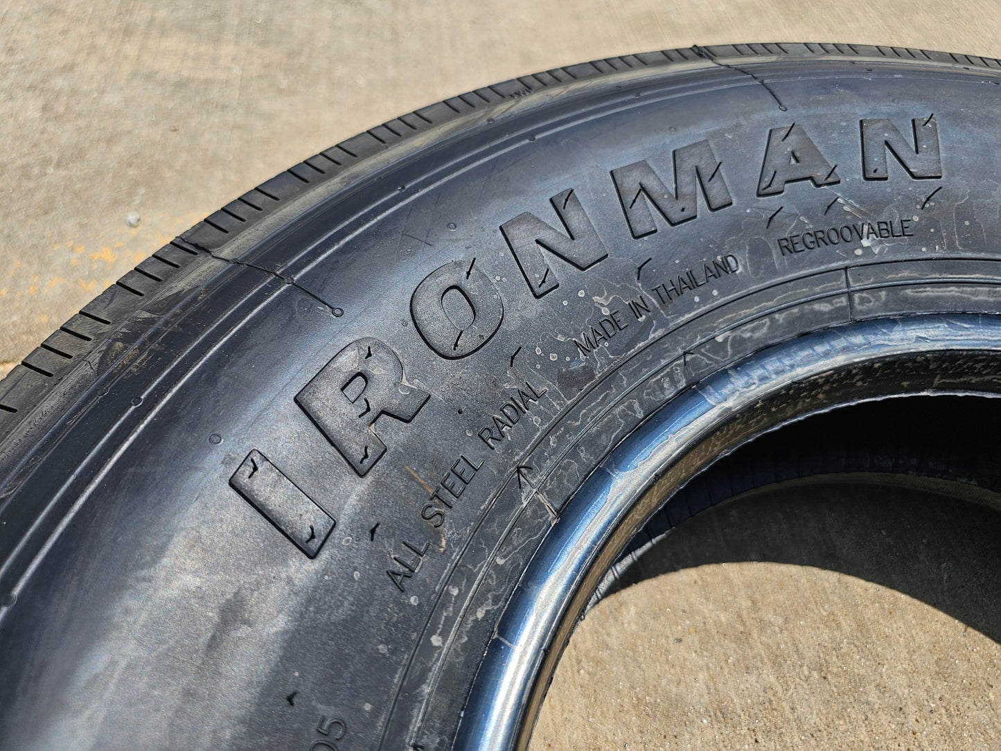 (1) 235/85/16 Ironman All Steel HD tire 235/85R16 LT 14 ply LR G 132L NEW