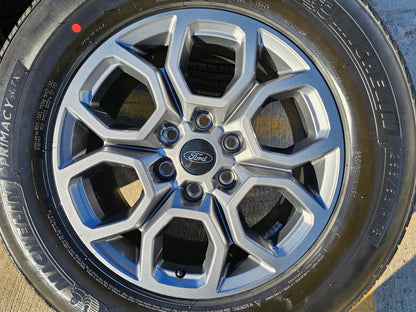 18" Ford Expedition F-150 TREMOR OEM rims wheels 2025 2026 NEW MICHELIN