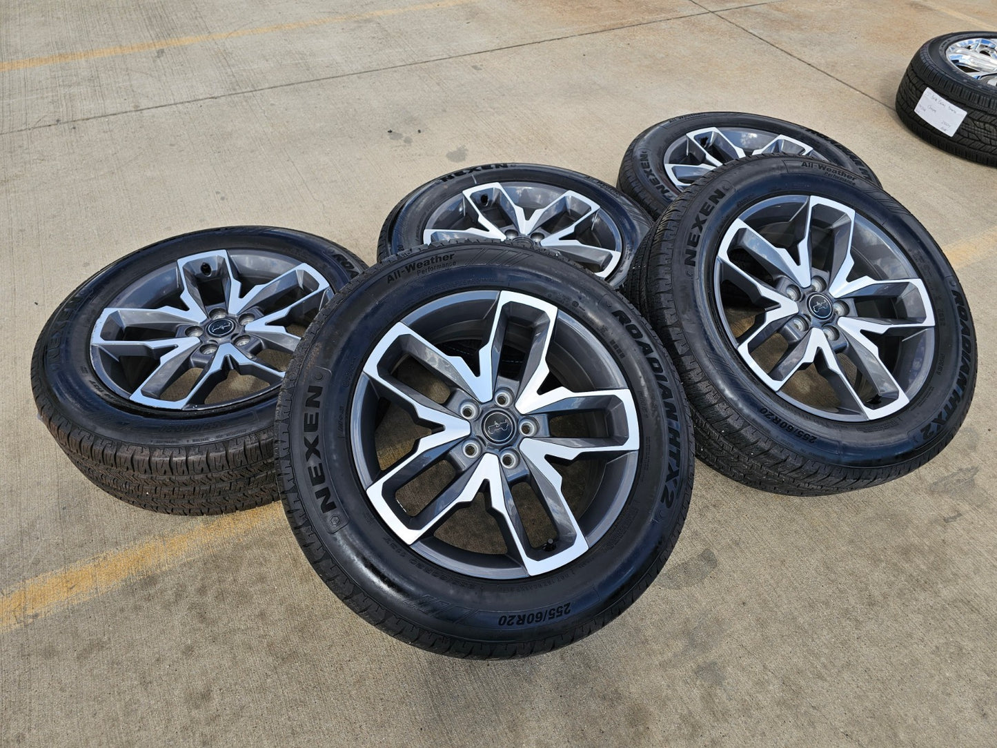 20" Jeep Wrangler Rubicon 4XE OEM 9333 wheels rims Gladiator 2024 2025 2026