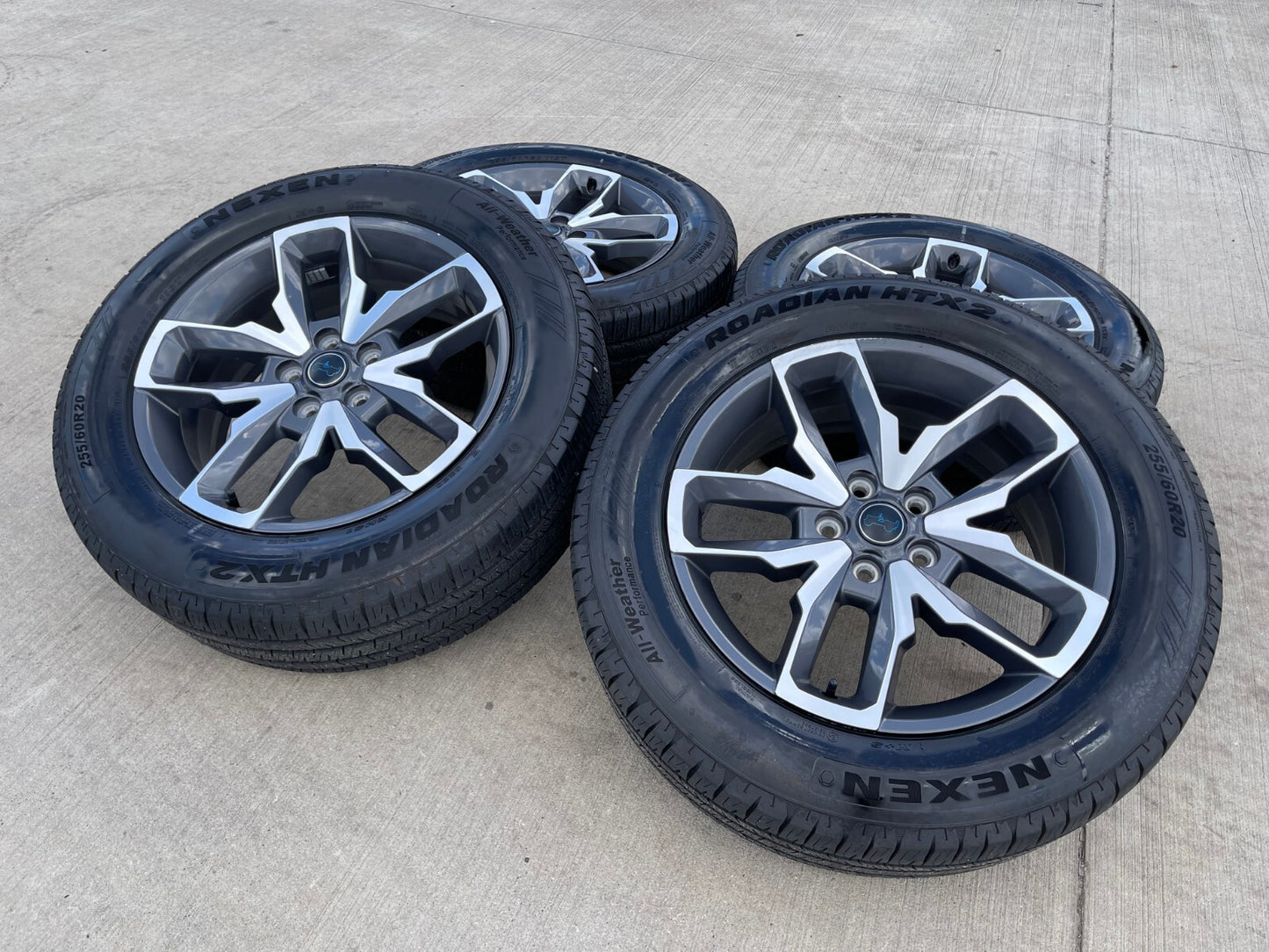 20" Jeep Wrangler Rubicon 4XE OEM 9333 wheels rims Gladiator 2024 2025 2026