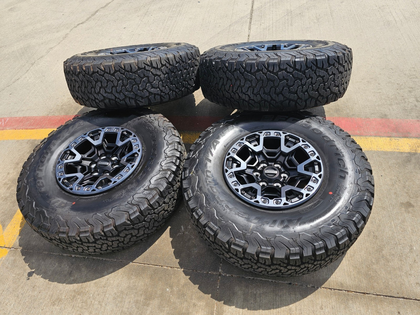 17" Ford F-150 Raptor R OEM BEADLOCK rims wheels 2025 2026 2027 BFG NEW