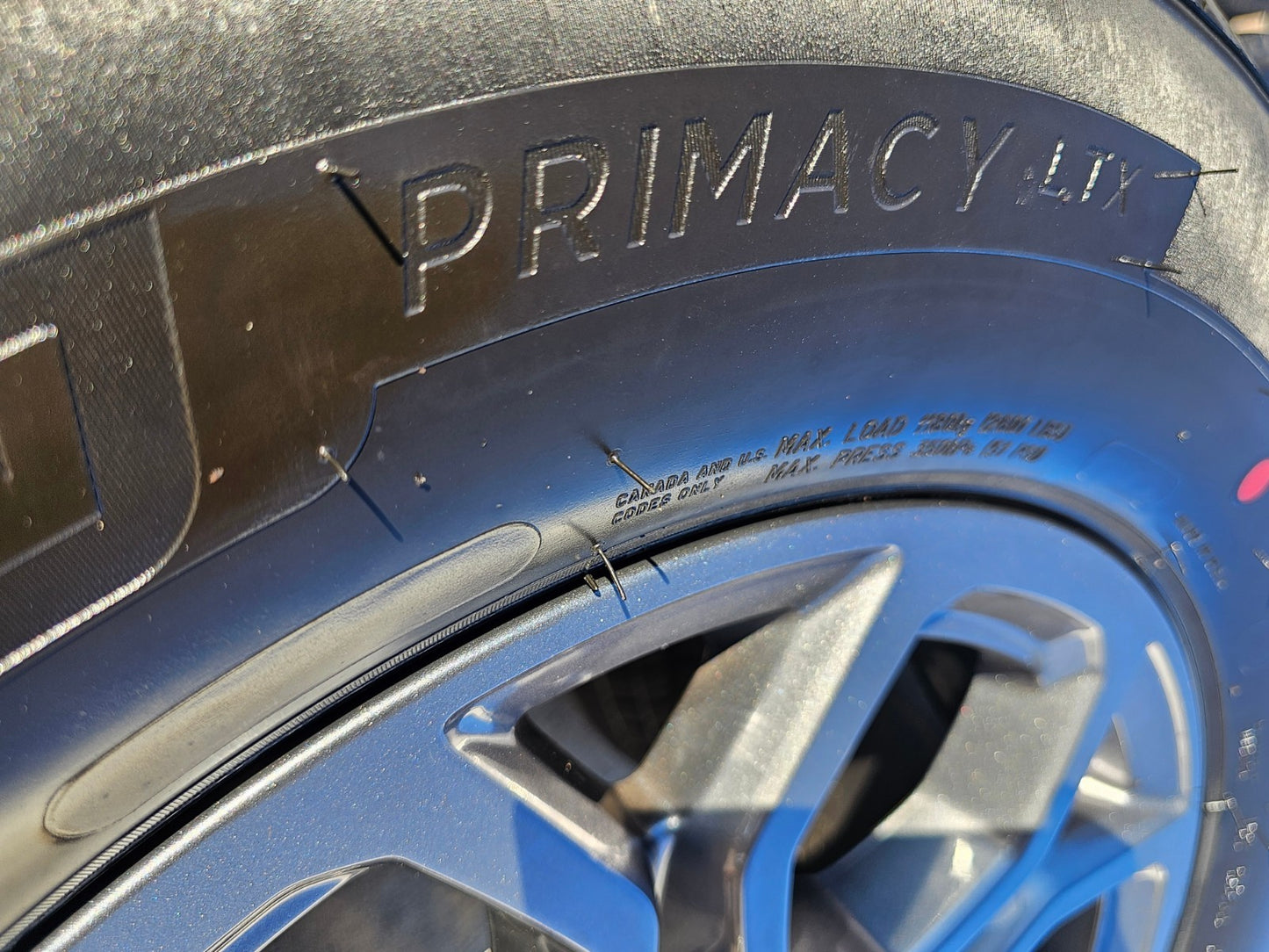 18" Ford Expedition F-150 TREMOR OEM rims wheels 2025 2026 NEW MICHELIN