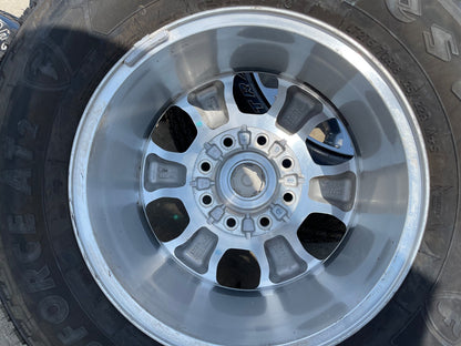 18" Ram 2500 3500 Laramie Power Wagon OEM 2692 wheels rims FIRESTONE SET NEW