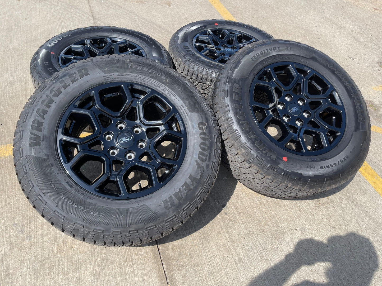 (1) 18" Ford F-150 OEM rim wheel 95049 10340 Expedition 2025 2026 2027 GOODYEAR