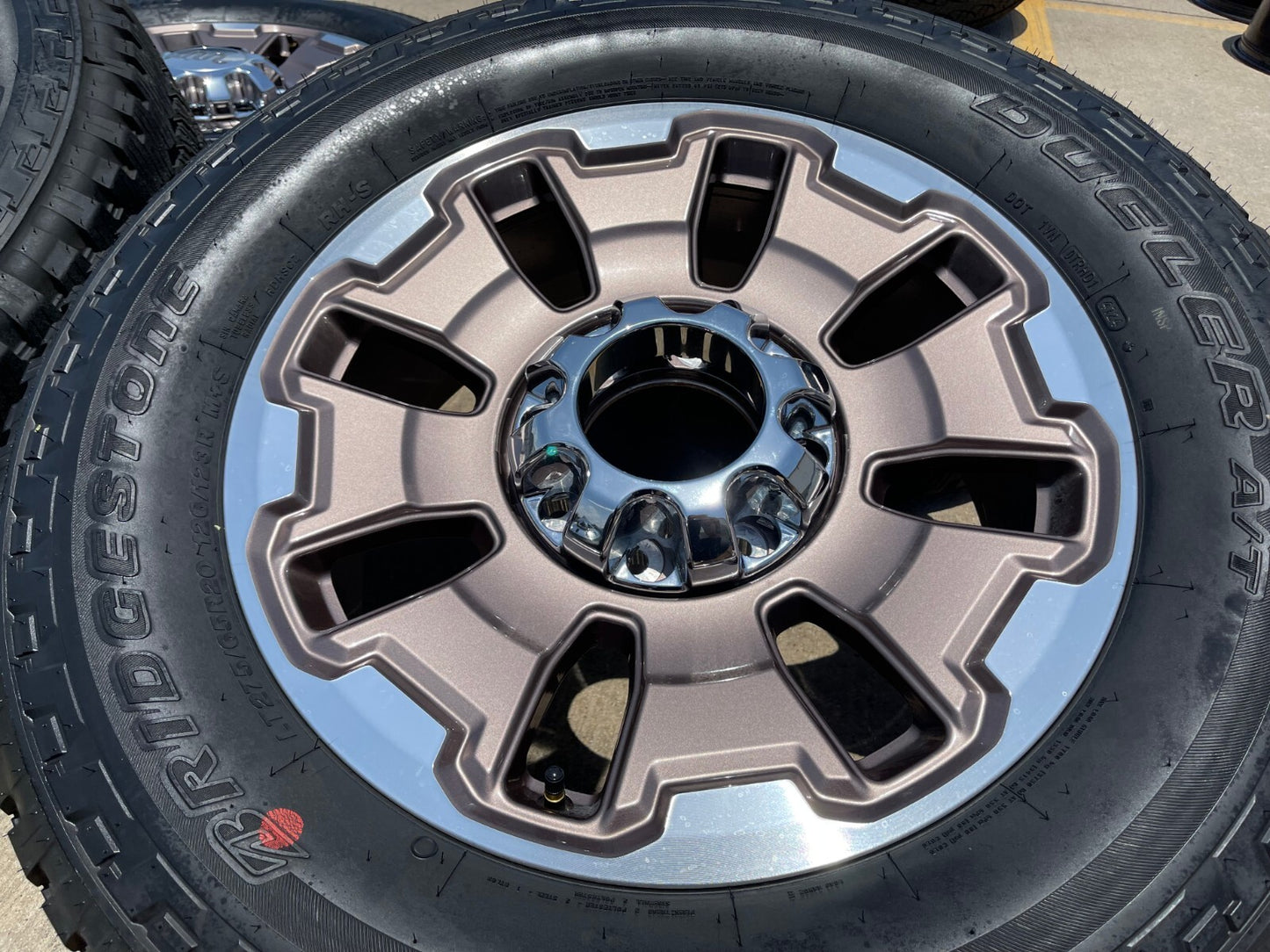 20" Ford F-250 F-350 OEM KING RANCH tan 10487 wheels rims 2024 2025 NEW