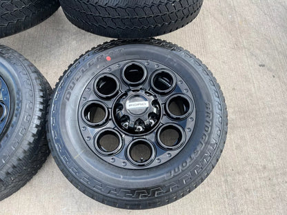 20" Ford F-250 F-350 OEM black TREMOR wheels rims 10484 10299 tires NEW