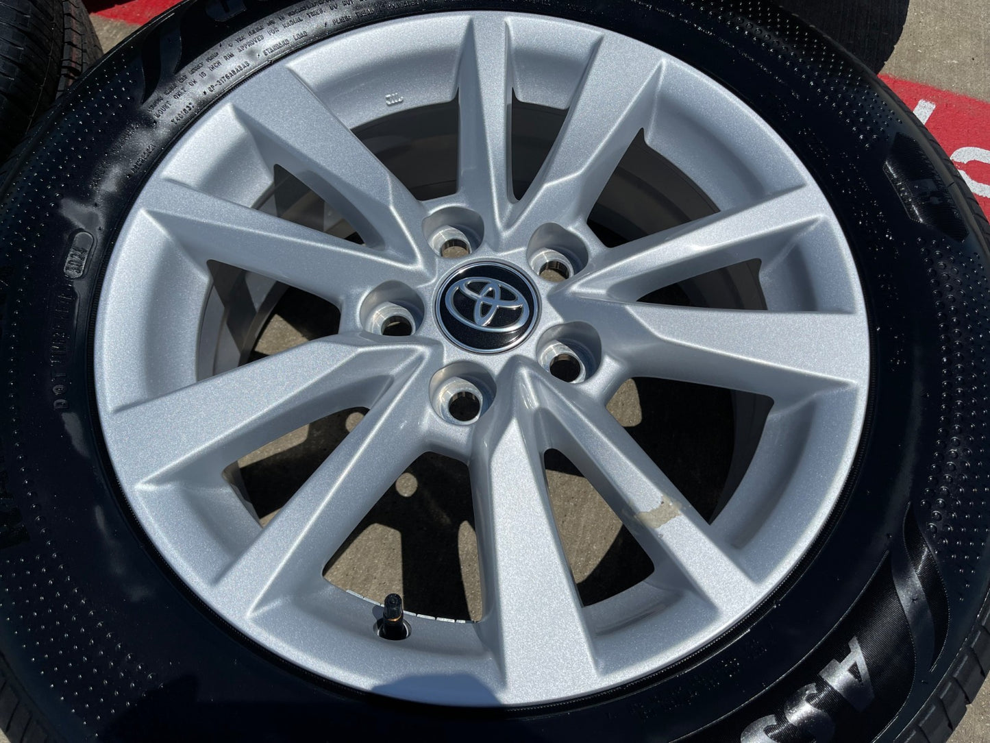 16" Toyota Camry XSE OEM 95969 wheels rims 2023 2024 2025 2026 2027 GOODYEAR NEW