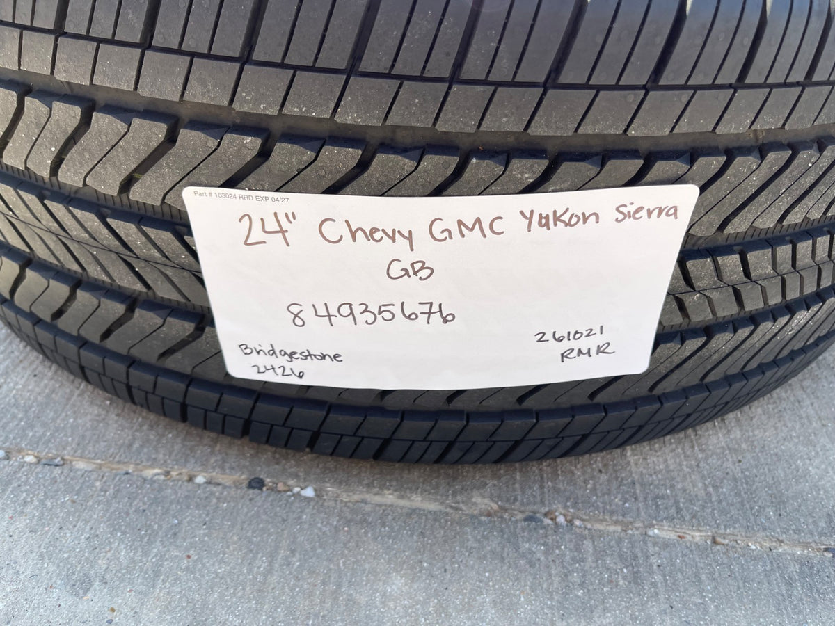 24" Chevy GMC Yukon Sierra Tahoe Cadillac Escalade V OEM wheels rims SET NEW
