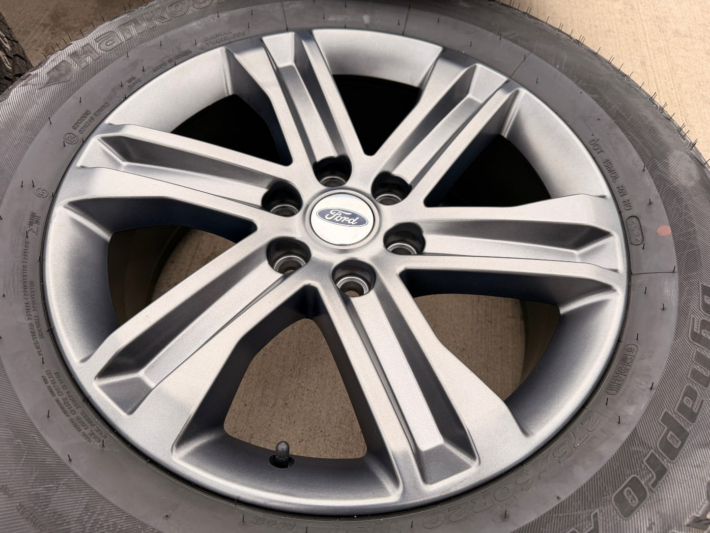 20" Ford F-150 FX-4 PLATINUM OEM rims wheels 10344 Expedition HANKOOK A/T2 NEW