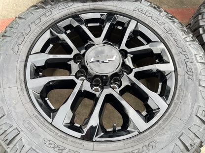 20" Chevy Silverado Trail Boss GMC AT4 2500 OEM 94030 wheels rims NIRTO 34"