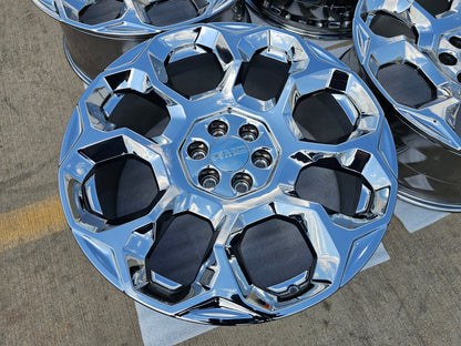 24" GMC Yukon Sierra Tahoe Cadillac Escalade OEM wheels rims 2025 2026 2027 NEW