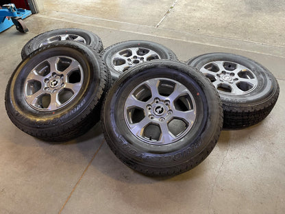 17" Ford Bronco Big Bend wheels rims 10384 OEM Ranger 2024 2025 2026 2027 NEW
