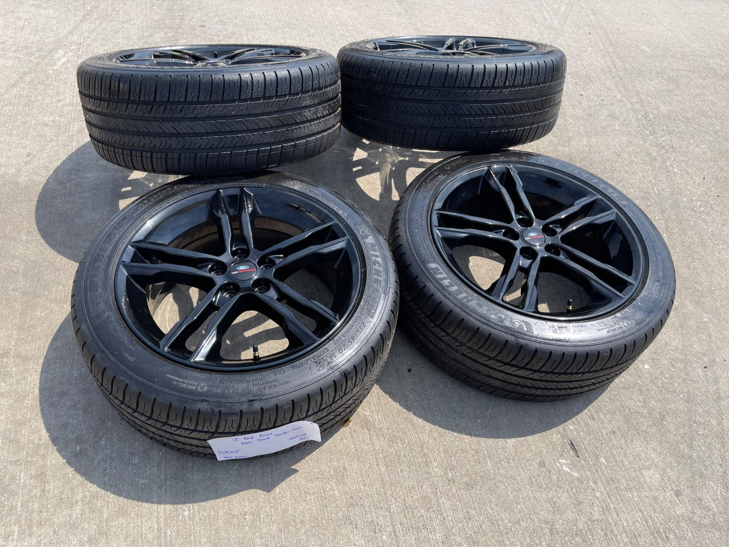 18" Ford Fusion Maverick Bronco Sport Focus 10015 OEM rims wheels MICHELIN