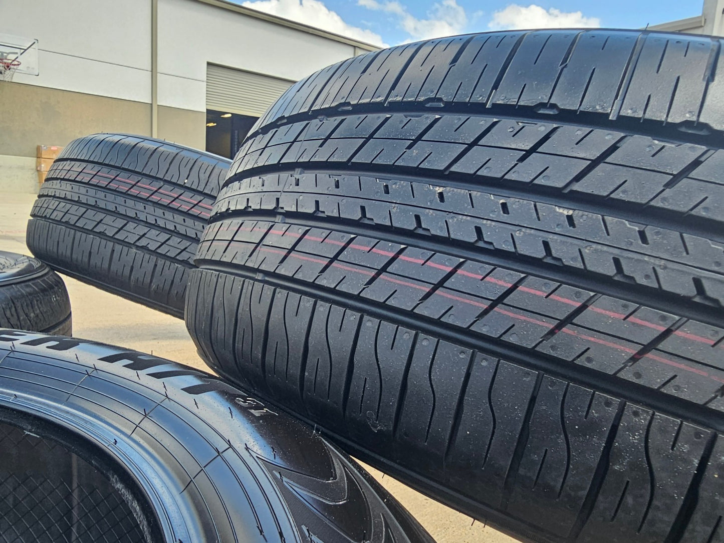 (4) 265/50/22 Dunlop Grandtrek H/T31 tires SET 112V M+S 265/50r22 NEW