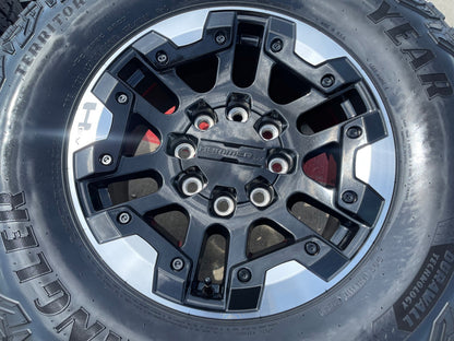 18" Hummer EV HEV 2500 OEM 14049 wheels rims SET 2024 2025 2026 2027 35"