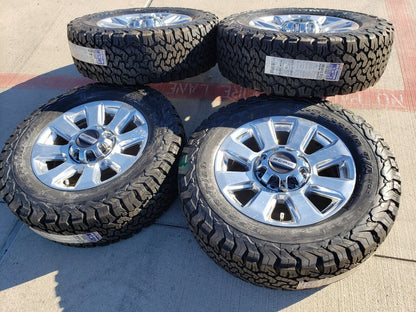 20" Ford F-250 F-350 Platinum OEM rims wheels 10103 tires 2022 2023 2024 NEW BFG