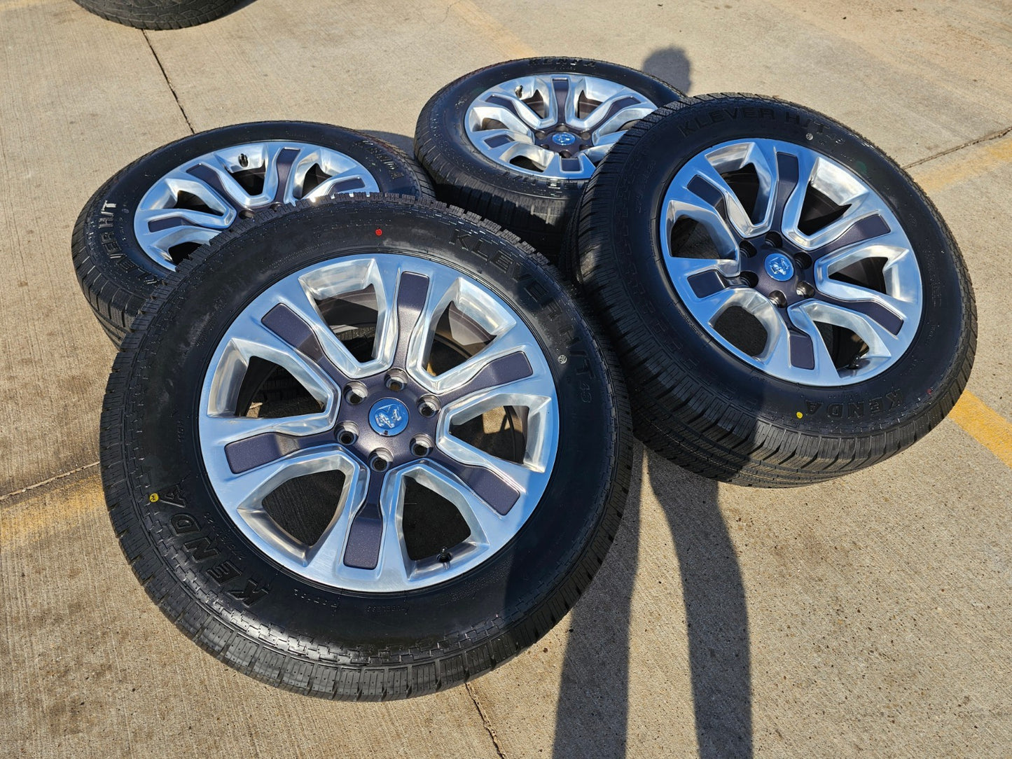 20" Dodge Ram 1500 OEM Laramie Long Horn 2678 2682 wheels rims NEW Kenda