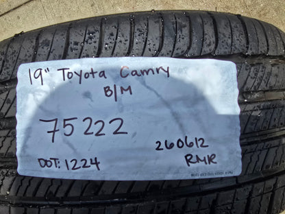 19" Toyota Camry OEM wheel rim 75222 Avalon Lexus 2020 2021 2022 2023 2024 2025