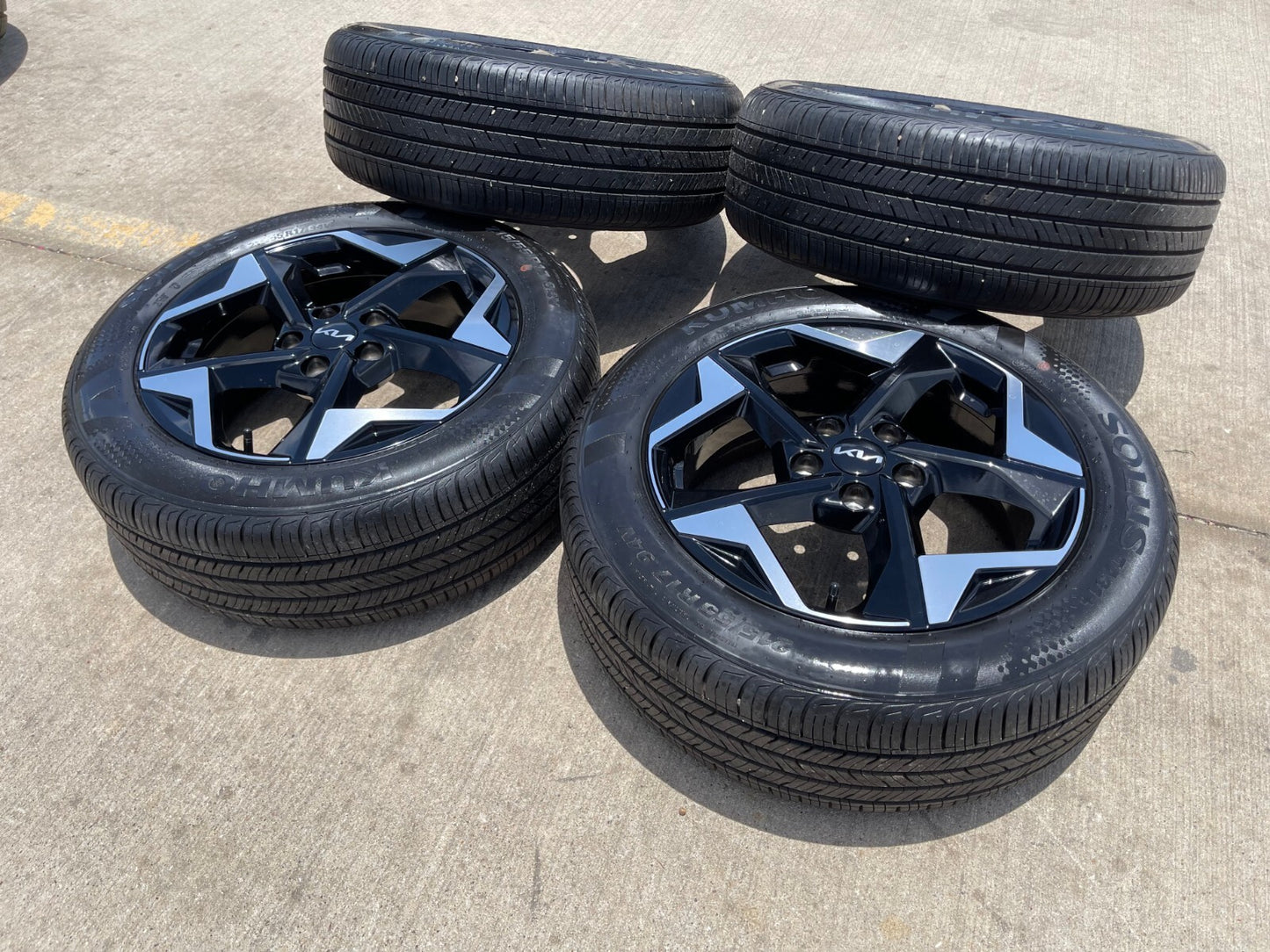 17" Kia K4 K5 Soul Seltos OEM wheels rims Sonata Stinger Forte 2025 2026 NEW