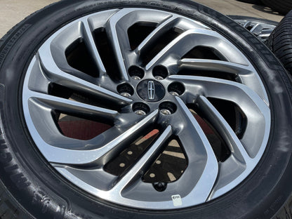 22" Lincoln Navigator OEM 94225 rims wheels BLACK LABEL 2025 2026 MICHELIN NEW