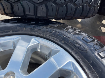 20" Dodge Ram 2500 3500 LARAMIE OEM 2700 wheels rims 2023 2024 2025 2026 NITTO