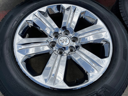 20" Ford F-150 Expedition OEM Lariat rims wheels 10171 SET tires CHROME