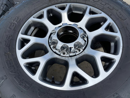 20" Ford F-250 F-350 OEM Lariat wheels rims 10292 tires NITTO 35"