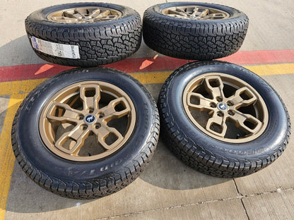 17" Ford Bronco Sport rims wheels HERITAGE 95019 10325 OEM factory 2024 2025 NEW